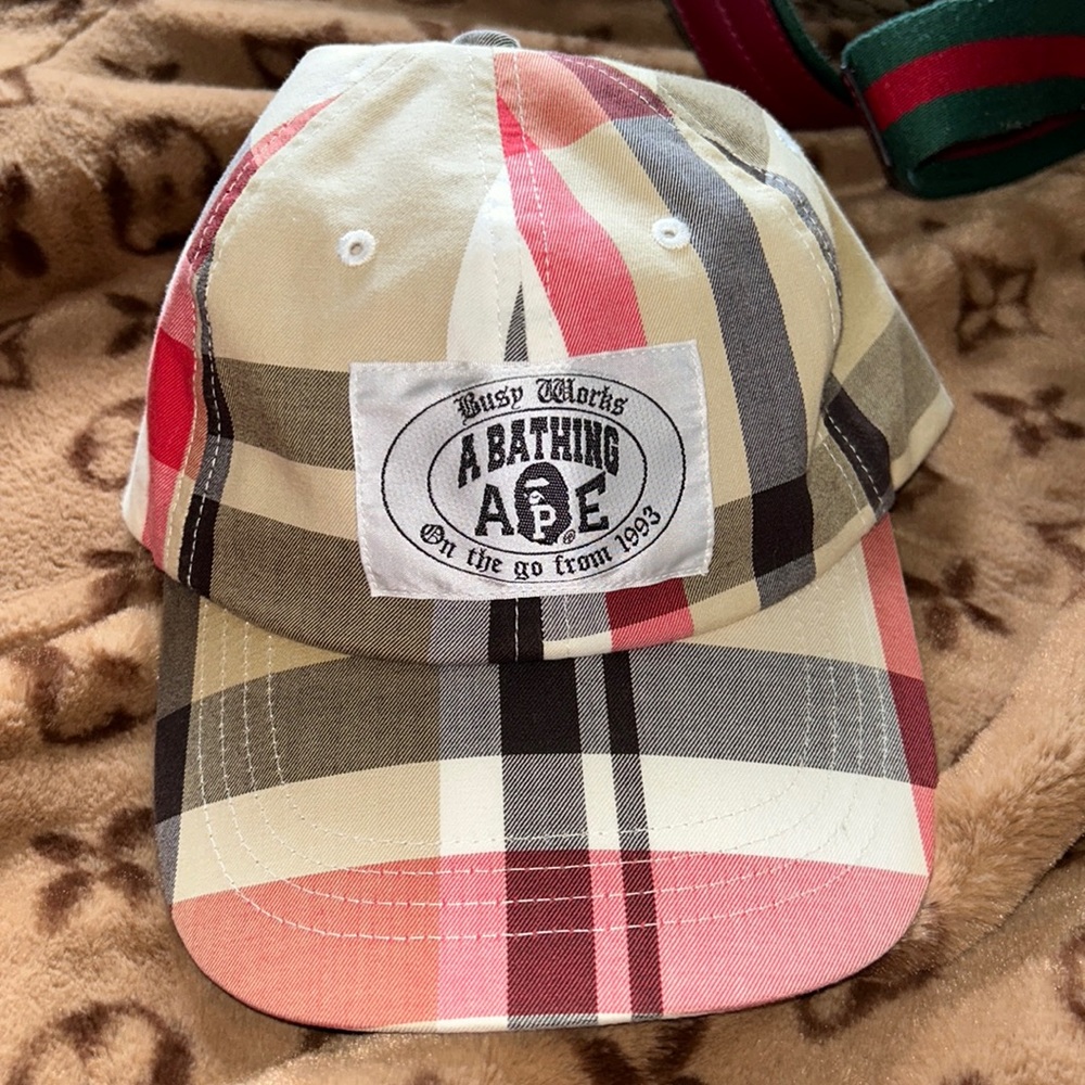 Bathing Ape 100% cotton Baseball cap